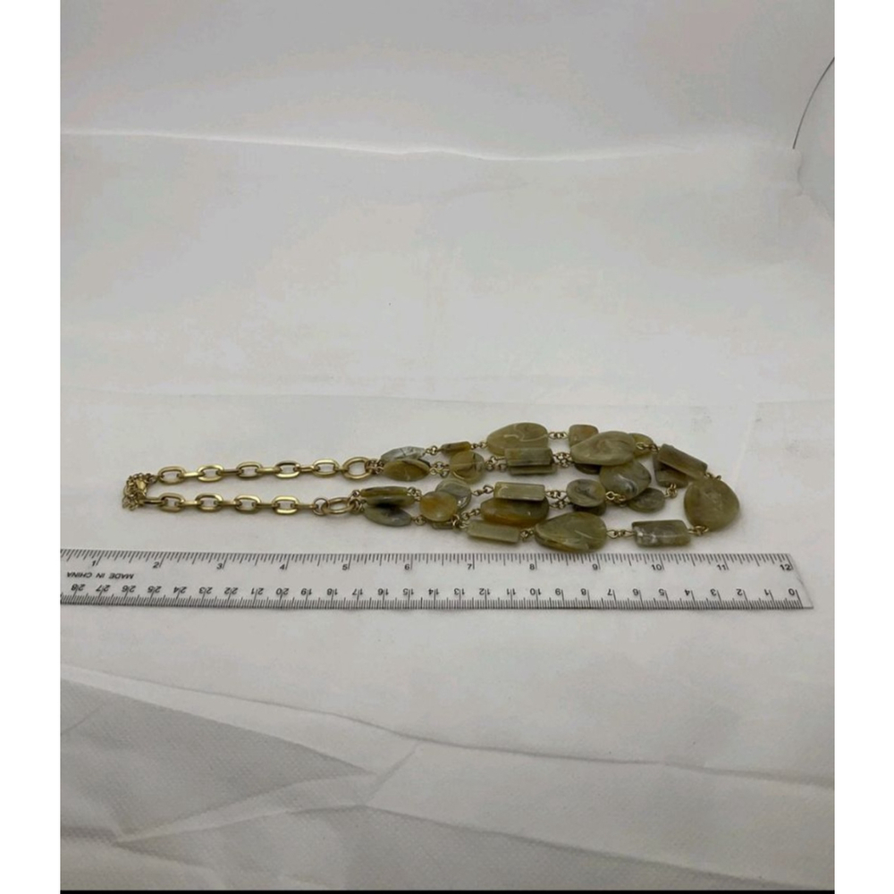 Talbots Acrylic Multi-Strand Statement Necklace |… - image 5